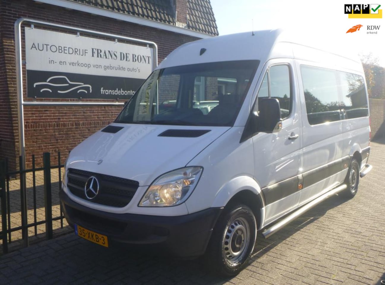 Mercedes-Benz Sprinter - 313 2.2 CDI 366 AIRCO ZEER NETTE BUS 9 PERSOONS € 6950 EX BTW - AutoWereld.nl