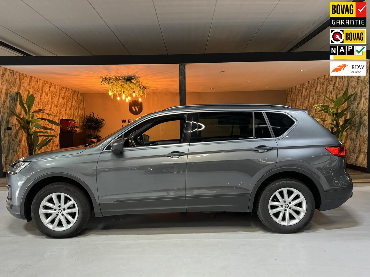 SEAT Tarraco - 1.5 TSI Style Garantie Camera Blindspot StoelVW Elek Achterklep Virtueel Cruise Navi Clima - AutoWereld.nl