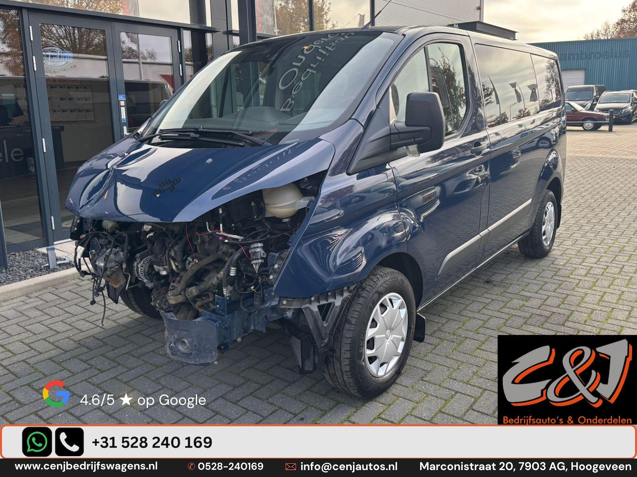 Ford Transit Custom - 270 2.2 TDCI L1H1 Trend DC 270 2.2 TDCI L1H1 Trend DC airco - AutoWereld.nl