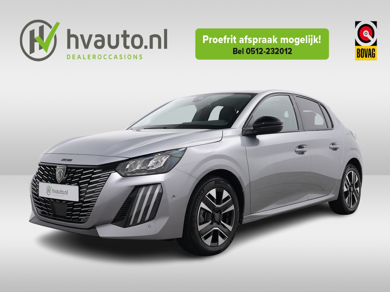 Peugeot 208 - 1.2 PURETECH 100PK ALLURE PACK FACELIFT | Carplay | Adaptive Cruise | Camera - AutoWereld.nl