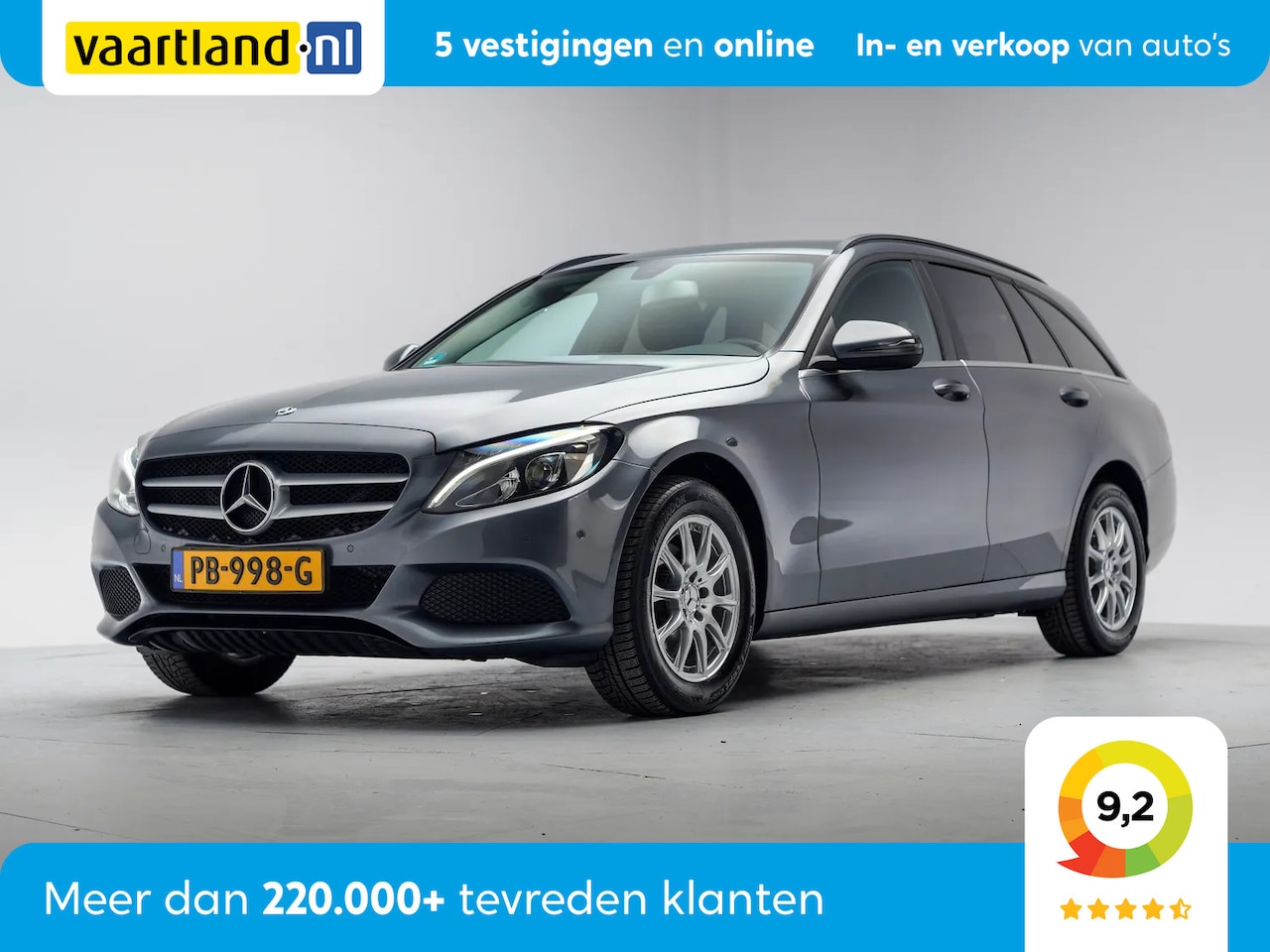 Mercedes-Benz C-klasse - C 160 [LED verlichting Trekhaak Navi] - AutoWereld.nl