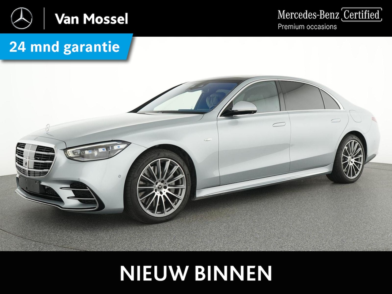 Mercedes-Benz S-klasse - 580e Lang / Memory-Stoelen / Stoelventilatie / Headup-Display / Rij-Assistentie / Panaroma - AutoWereld.nl