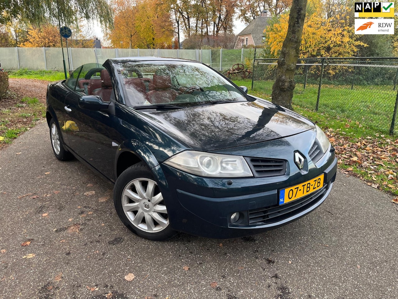 Renault Mégane coupé cabriolet - 1.6-16V Tech Line KARMANN | Xenon | Lage kmstand! - AutoWereld.nl