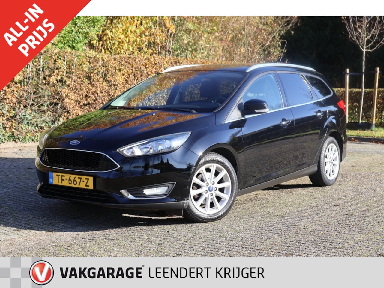 Ford Focus Wagon - 1.0 Lease Edition Rijklaarprijs/Trekhaak - AutoWereld.nl