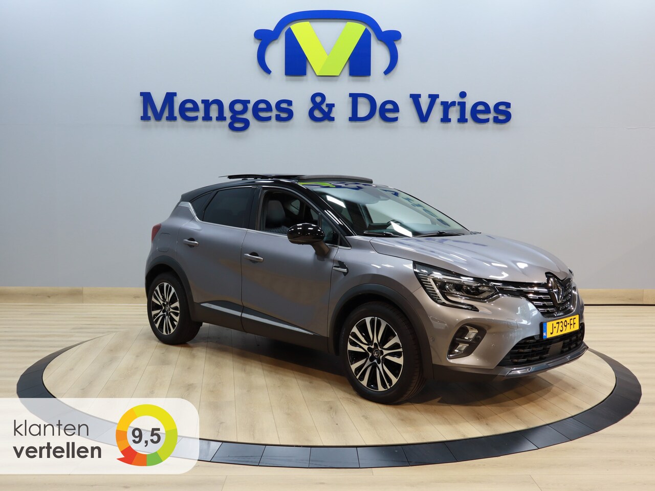 Renault Captur - 1.3 TCe 155 Initiale Paris Airco ECC | Adaptive Cruise | Panorama | 360 Camera | Virtual | - AutoWereld.nl