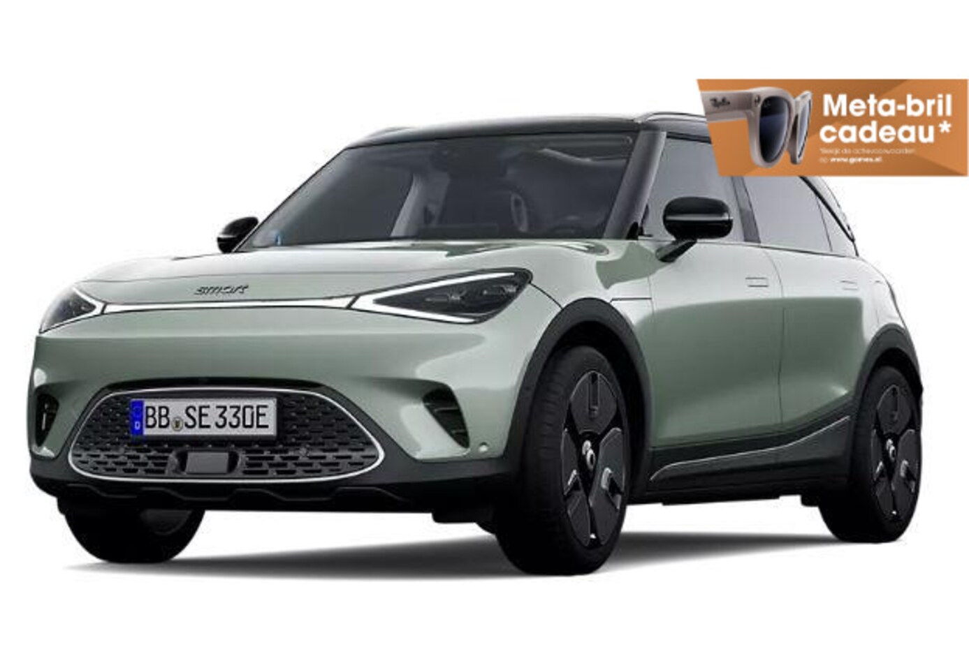 Smart #1 - Premium 66 kWh HERFST DEALS! | Van €42.500,- voor € 37.042,- - AutoWereld.nl