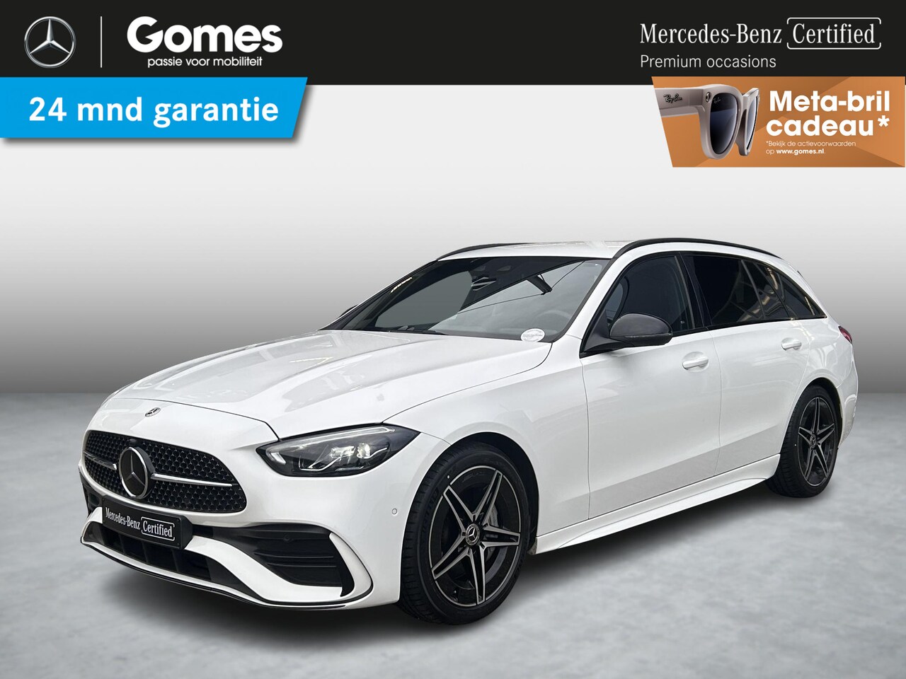 Mercedes-Benz C-klasse Estate - 200 Launch Edition AMG Line | Panoramadak | Stoelverwarming | Cruise Control - AutoWereld.nl