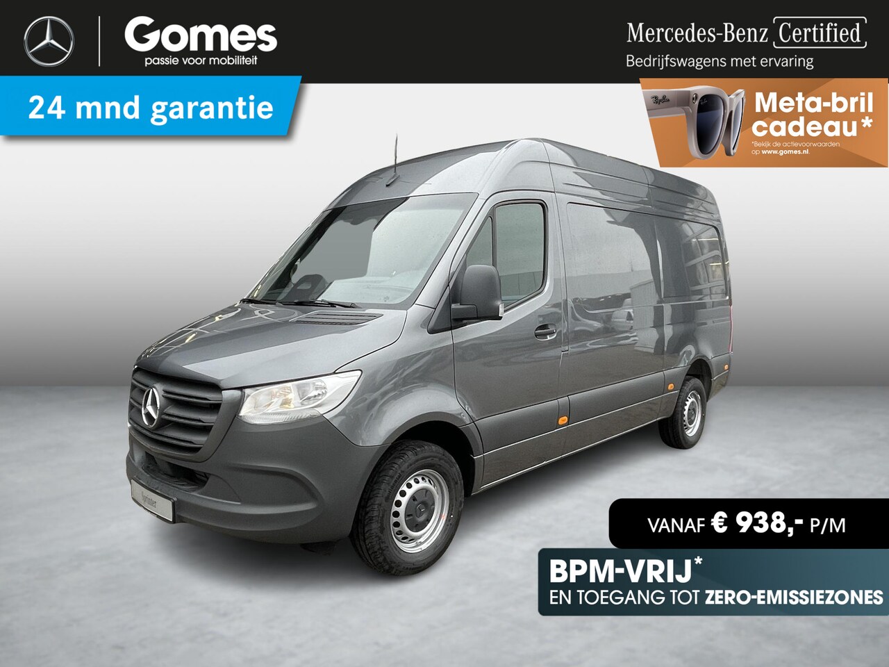 Mercedes-Benz Sprinter - 317 1.9 CDI L2 Pro HD | Sprinter BPM-vrij kopen in 2025 - AutoWereld.nl
