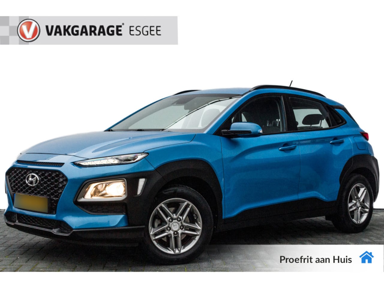 Hyundai Kona - 1.6 GDI HEV Comfort RIJKLAAR INCL: GARANTIE. | Clima | Navi |Camera| Cruise control | DAB - AutoWereld.nl