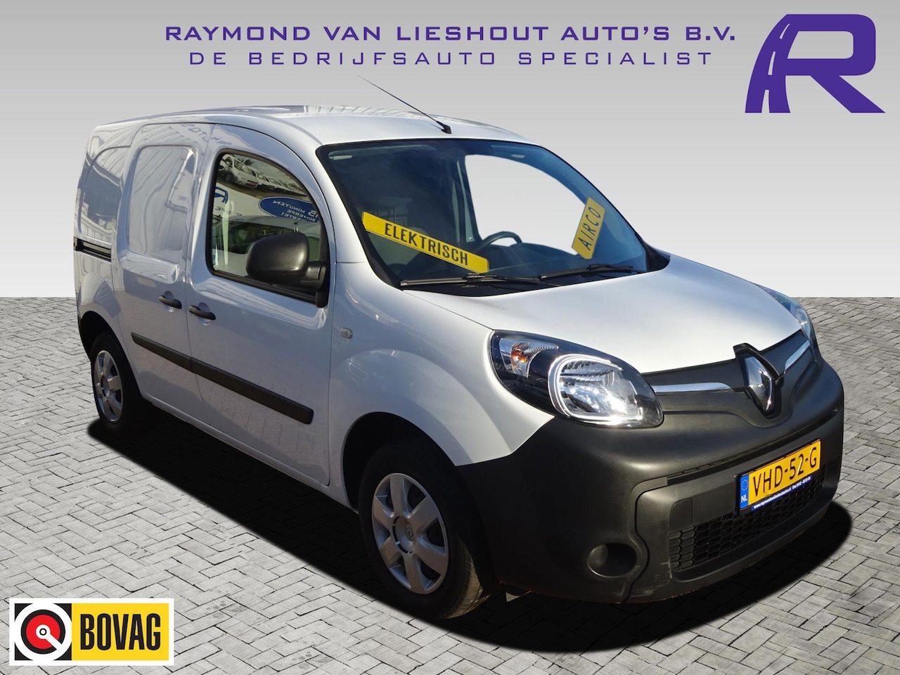 Renault Kangoo - Z.E. 33 ( Koopaccu ) 190 Km rijbereik AIRCO SCHUIFDEUR NAVI PDC - AutoWereld.nl