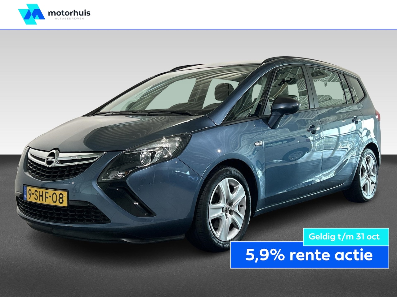 Opel Zafira Tourer - 1.4 Turbo Start/Stop 140pk Edition 7-ZITTER - AutoWereld.nl