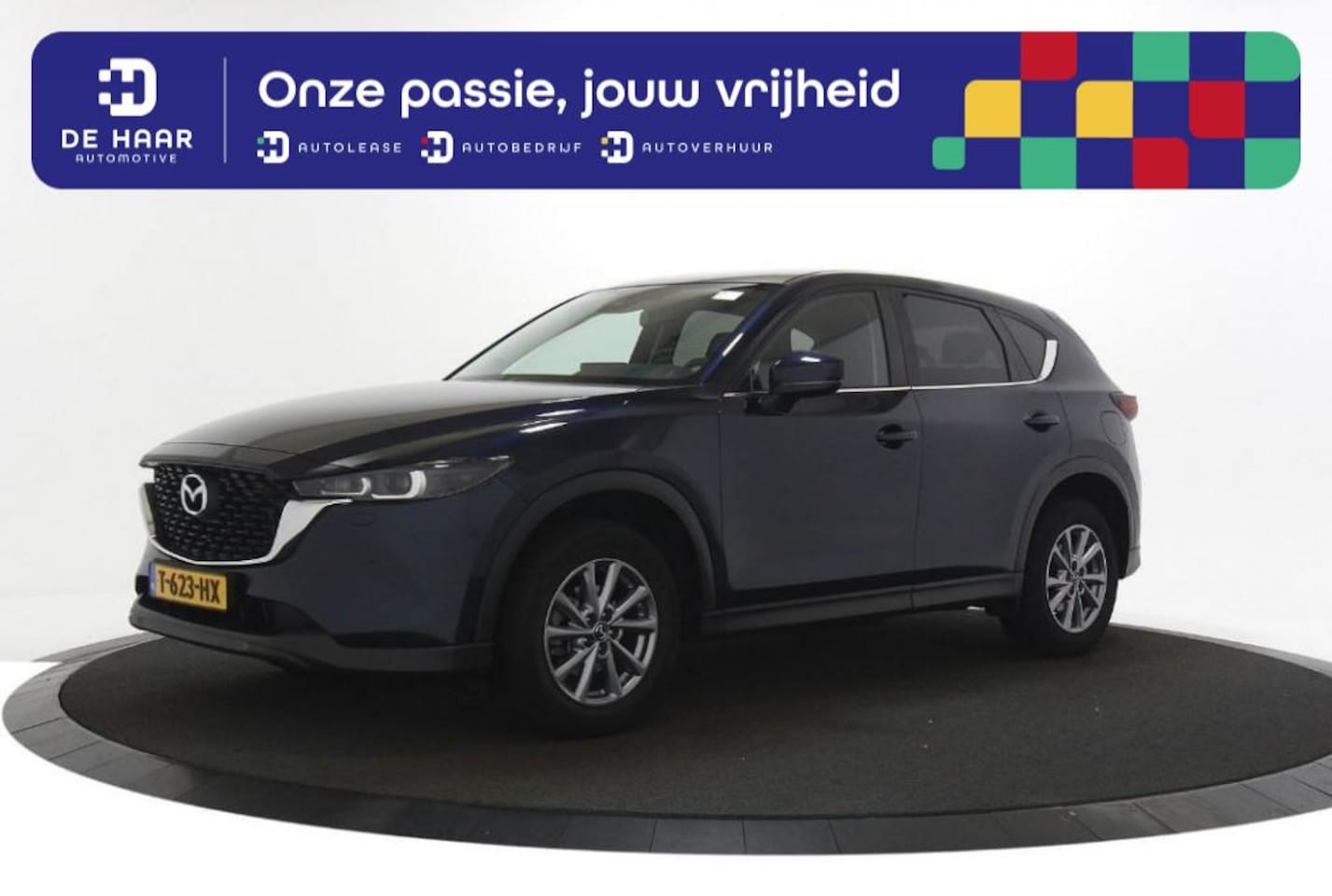 Mazda CX-5 - 2.0 E-Skyactive 165PK - Trekhaak - Dodehoeksens. - Stoel/Stuur verwarm. - AutoWereld.nl