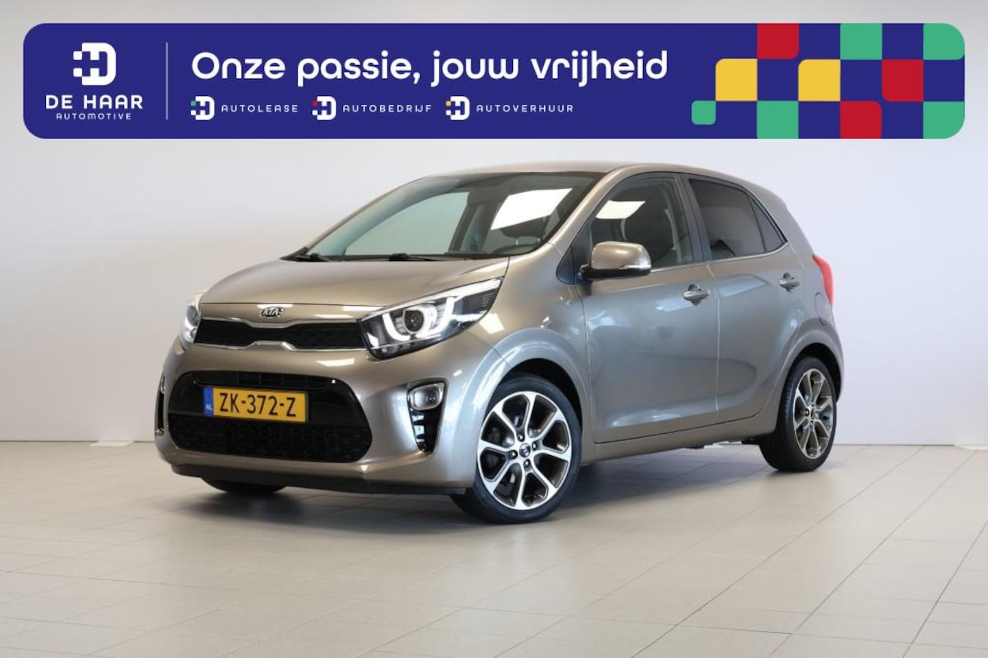 Kia Picanto - 1.0 CVVT Design Edition - Leder - Navigatie - Parkeercamera - AutoWereld.nl