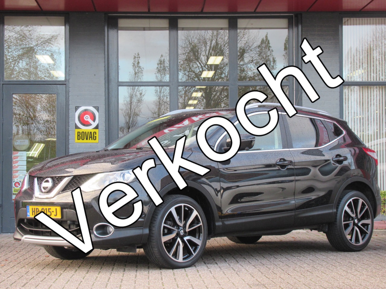 Nissan Qashqai - 1.2 Tekna| Automaat| | Clima-Airco | Navigatie | Parkeercamera | Incl. BOVAG Garantie | Tr - AutoWereld.nl