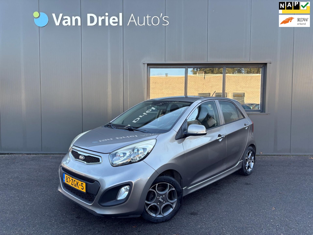Kia Picanto - 1.0 CVVT Design Edition / Airco / Dealer onderhouden! - AutoWereld.nl