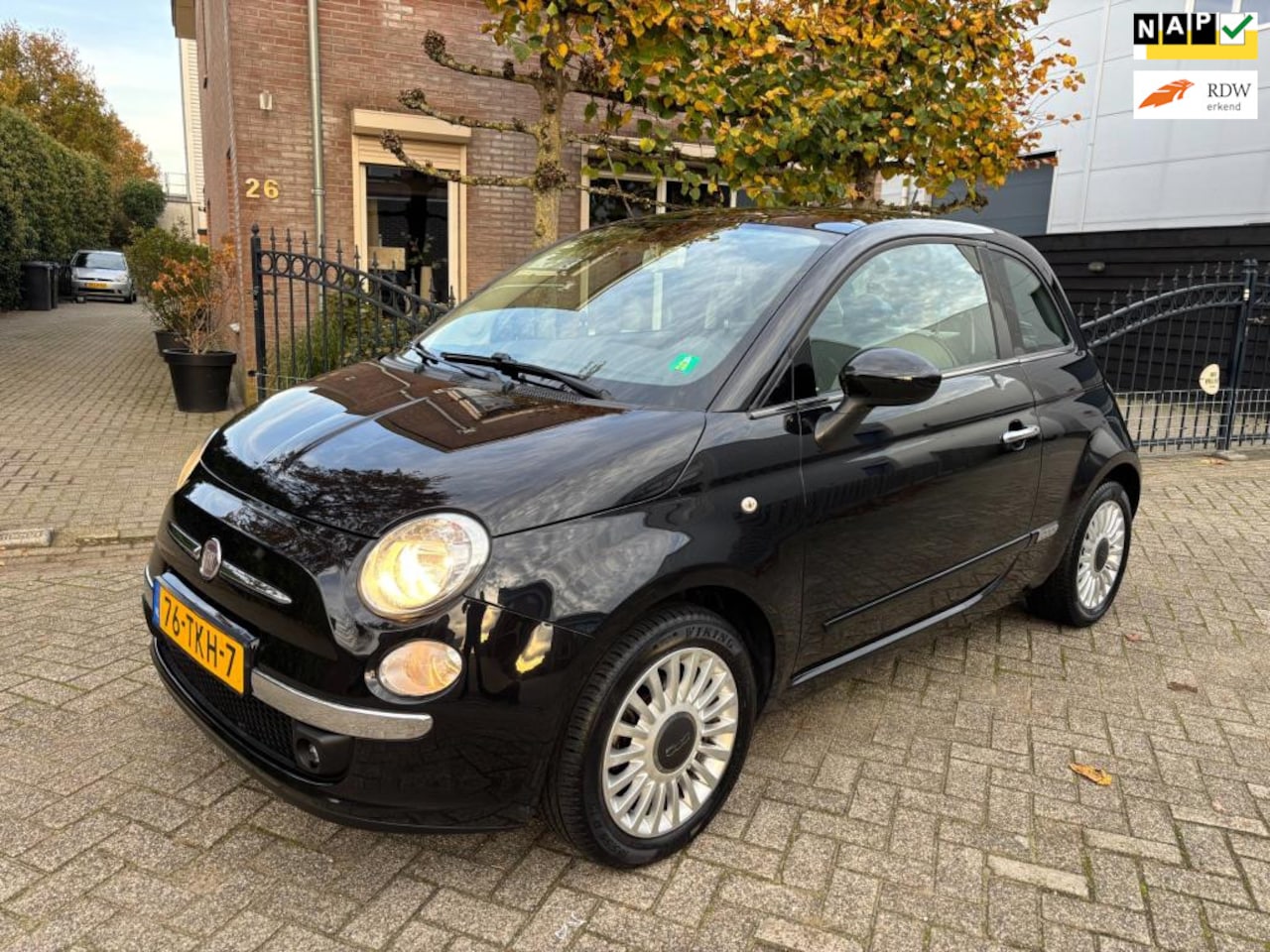 Fiat 500 - 1.2 Panoramadak/Airco - AutoWereld.nl