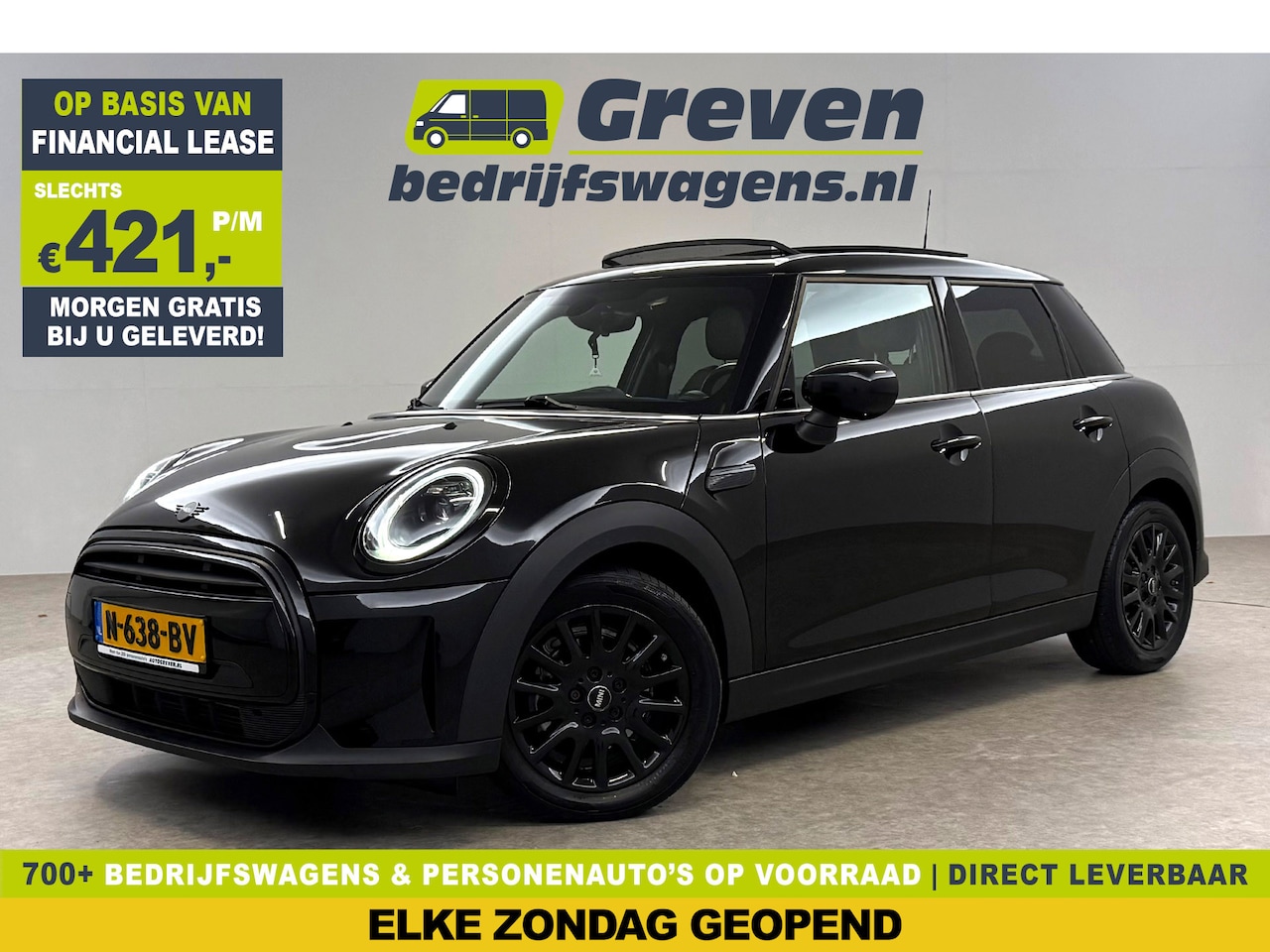MINI Cooper - 1.5 Cooper Business Edition | Pano | Sfeerverl. | Carplay | Cruise | Parkeersens. | Navi | - AutoWereld.nl