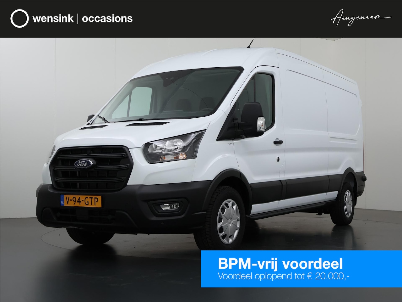 Ford Transit - 350 2.0 TDCI | L3 H2 TREND | TREKHAAK 2500KG AHW | CLIMATE CONTROL | NAVIGATIE | PARKEERSE - AutoWereld.nl