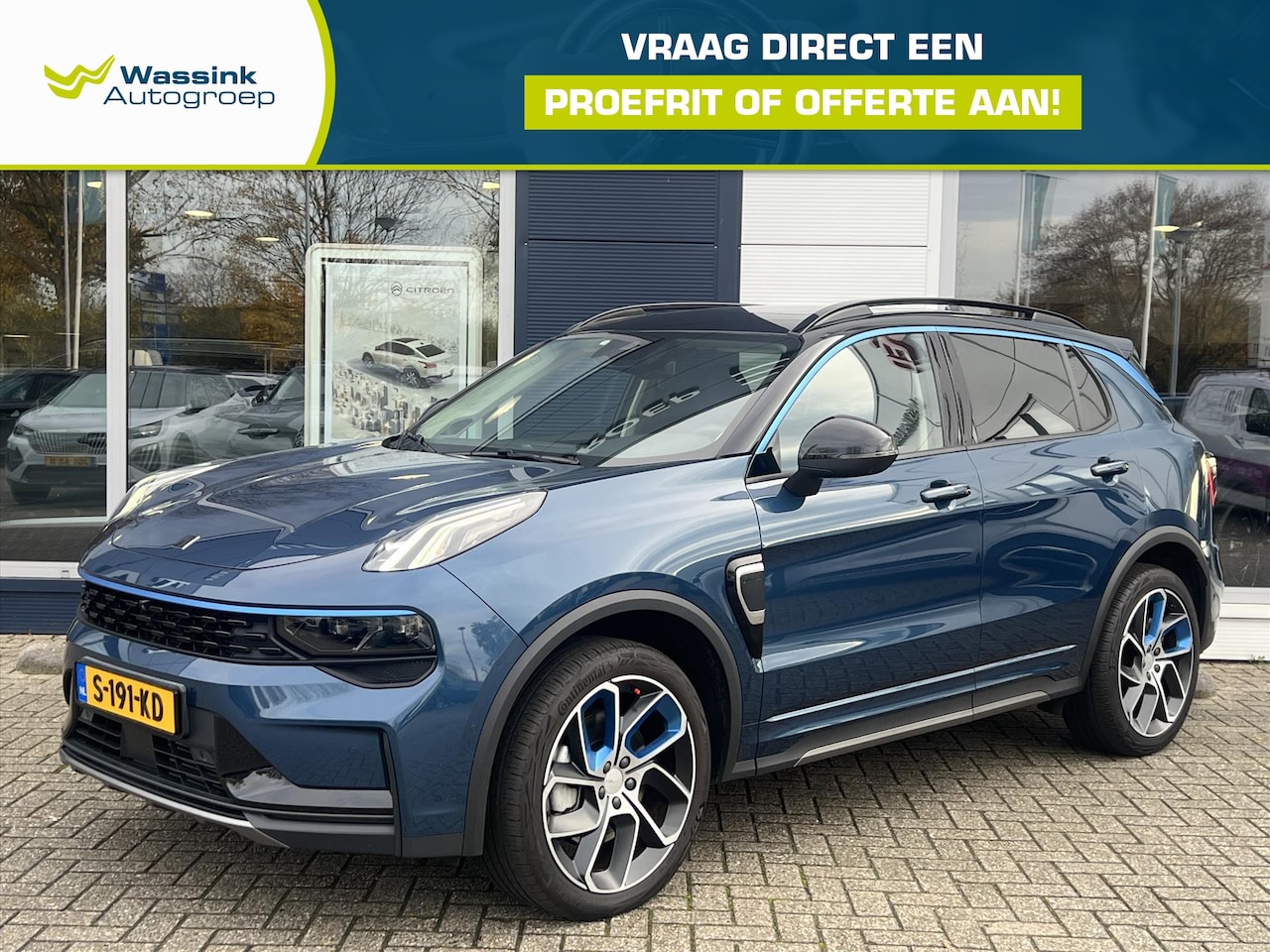 Lynk & Co 01 - 1.5 Turbo 261pk PHEV Automaat | Navigatie | Climate control | 360° | Apple Carplay & Andro - AutoWereld.nl