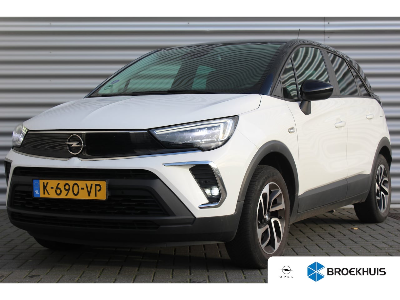 Opel Crossland - 1.2 TURBO 110PK ELEGANCE / NAVI / LEDER / CLIMA / LED / PDC / AGR / CAMERA / 16" LMV / AFN - AutoWereld.nl