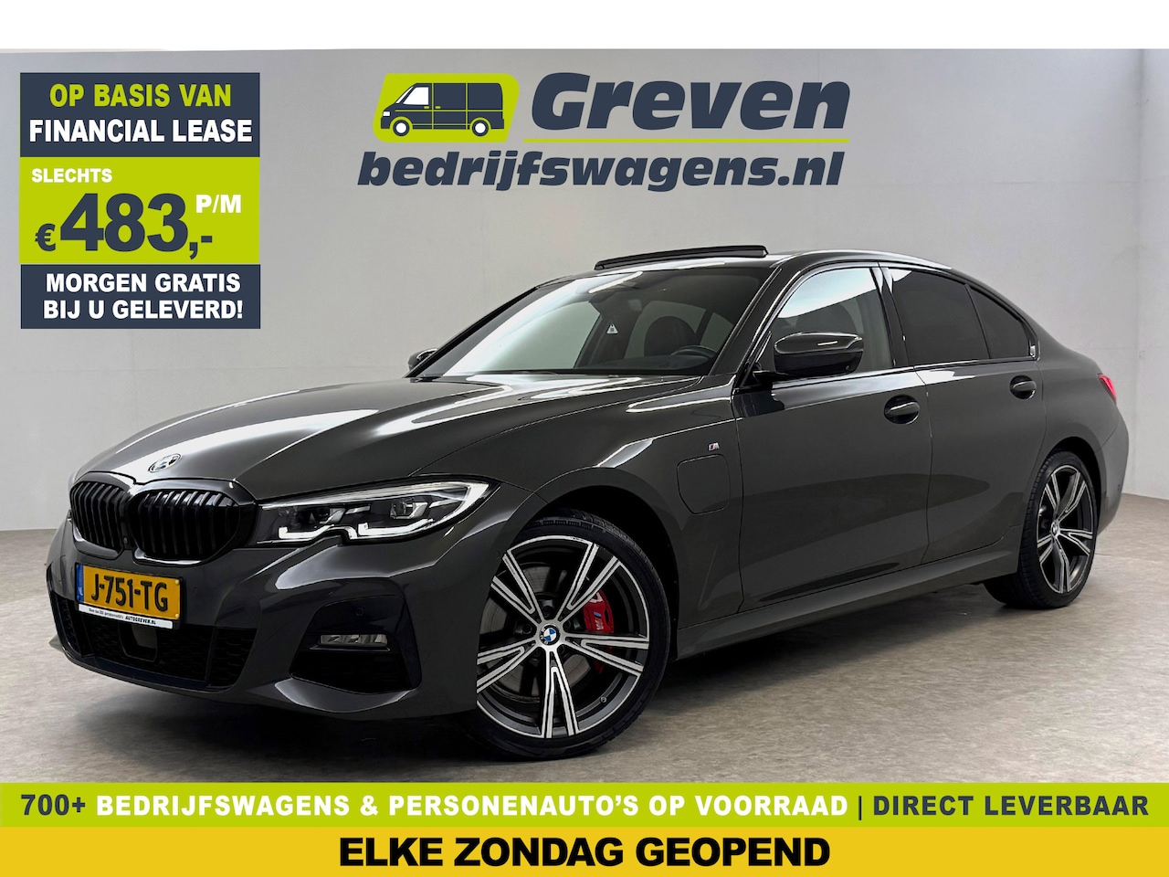 BMW 3-serie - 330e eDrive 292PK M-Sport | Pano | HuD | 360° | Sfeer | Virtual | Memory | Adap. Cruise | - AutoWereld.nl