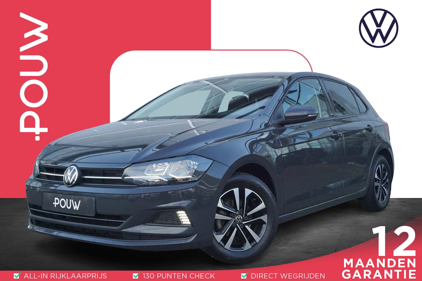 Volkswagen Polo - 1.0 TSI 95pk Comfortline | Navigatie | Apple Carplay & Android Auto | Stoelverwarming - AutoWereld.nl
