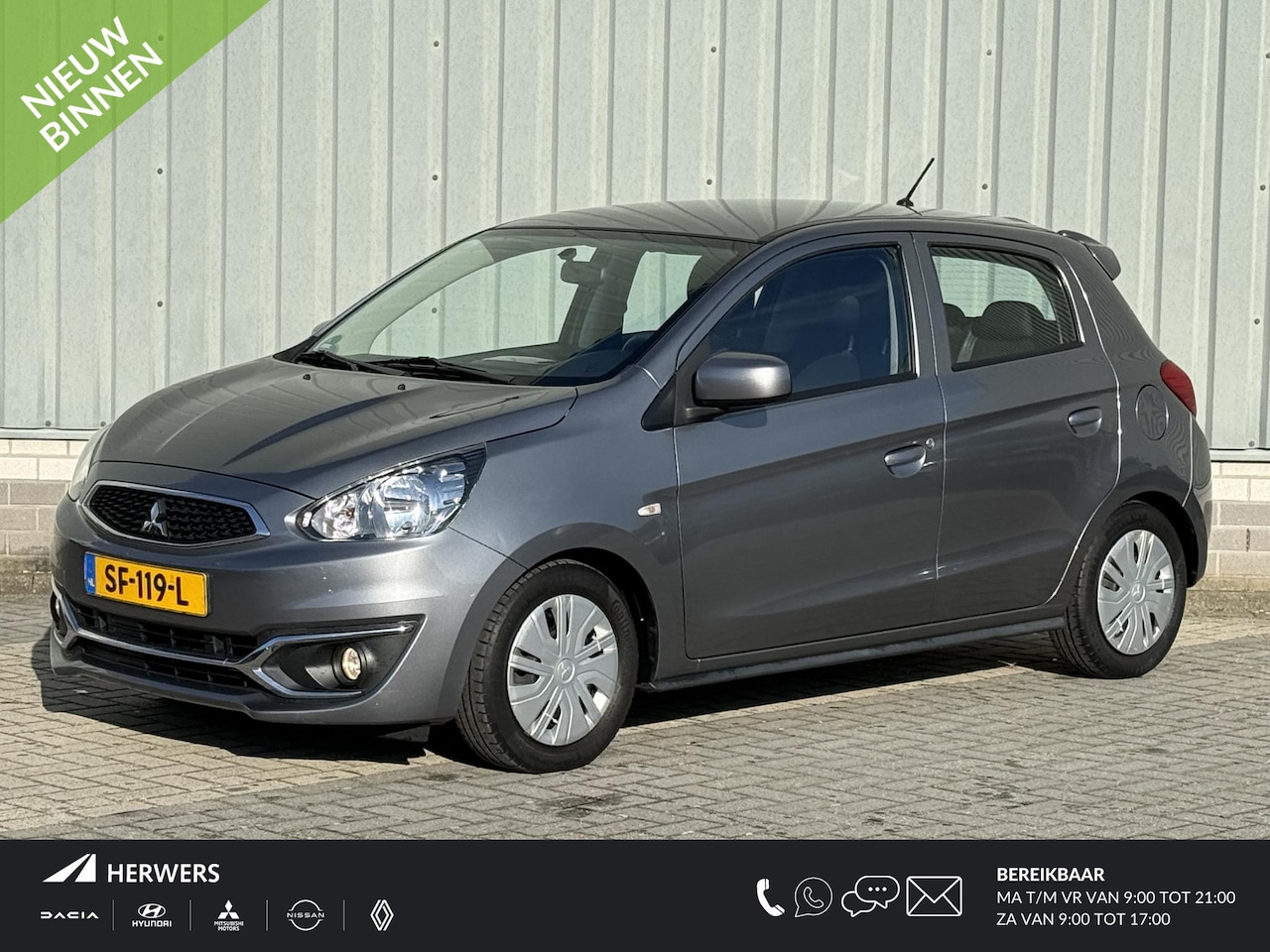 Mitsubishi Space Star - 1.0 Cool+ / Origineel Nederlands / NAP / Dealer Onderhouden / Airco / Radio / Centrale Ver - AutoWereld.nl