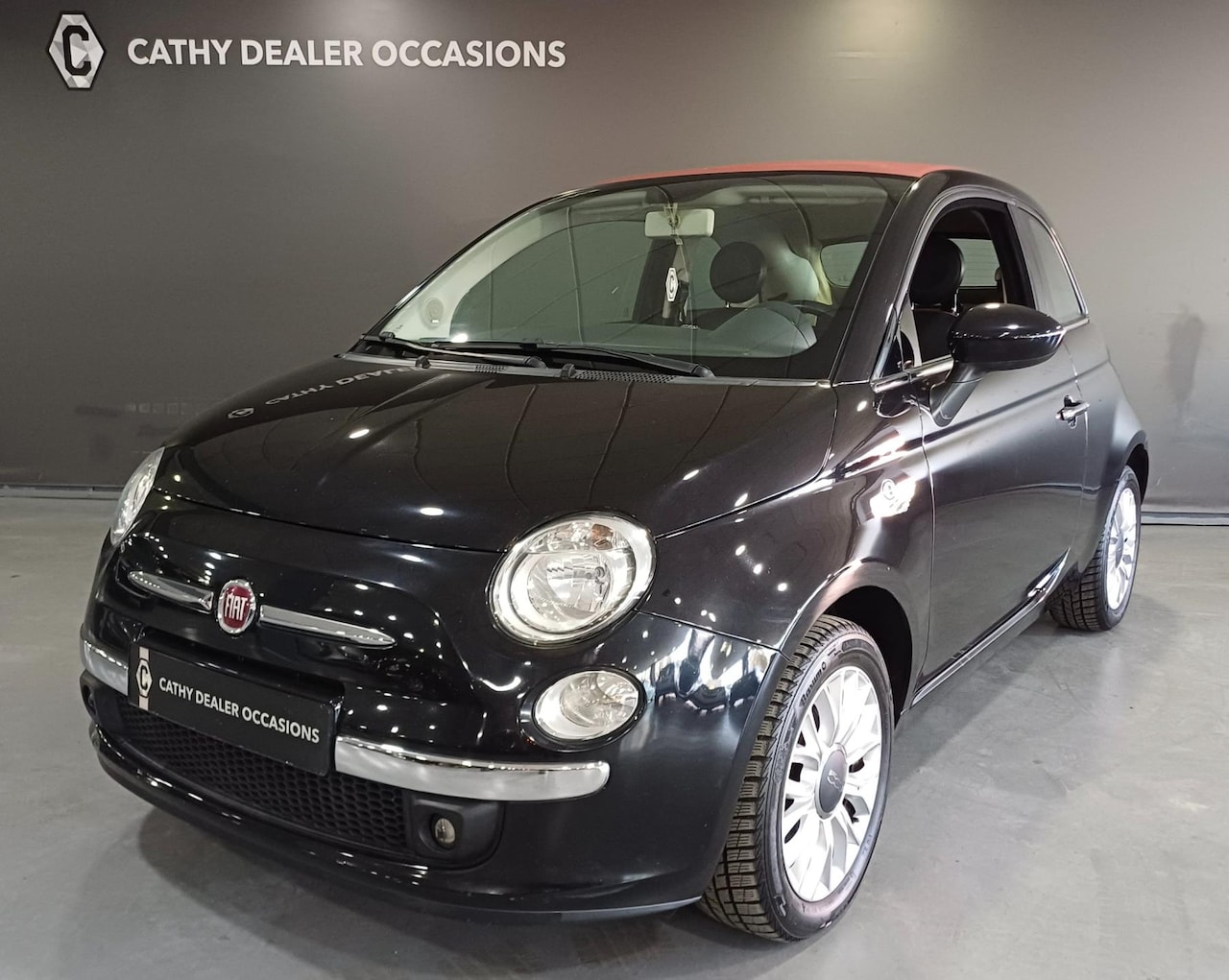 Fiat 500 C - Cabrio 1.2 Lounge Airco Navigatie LM-Velgen - AutoWereld.nl