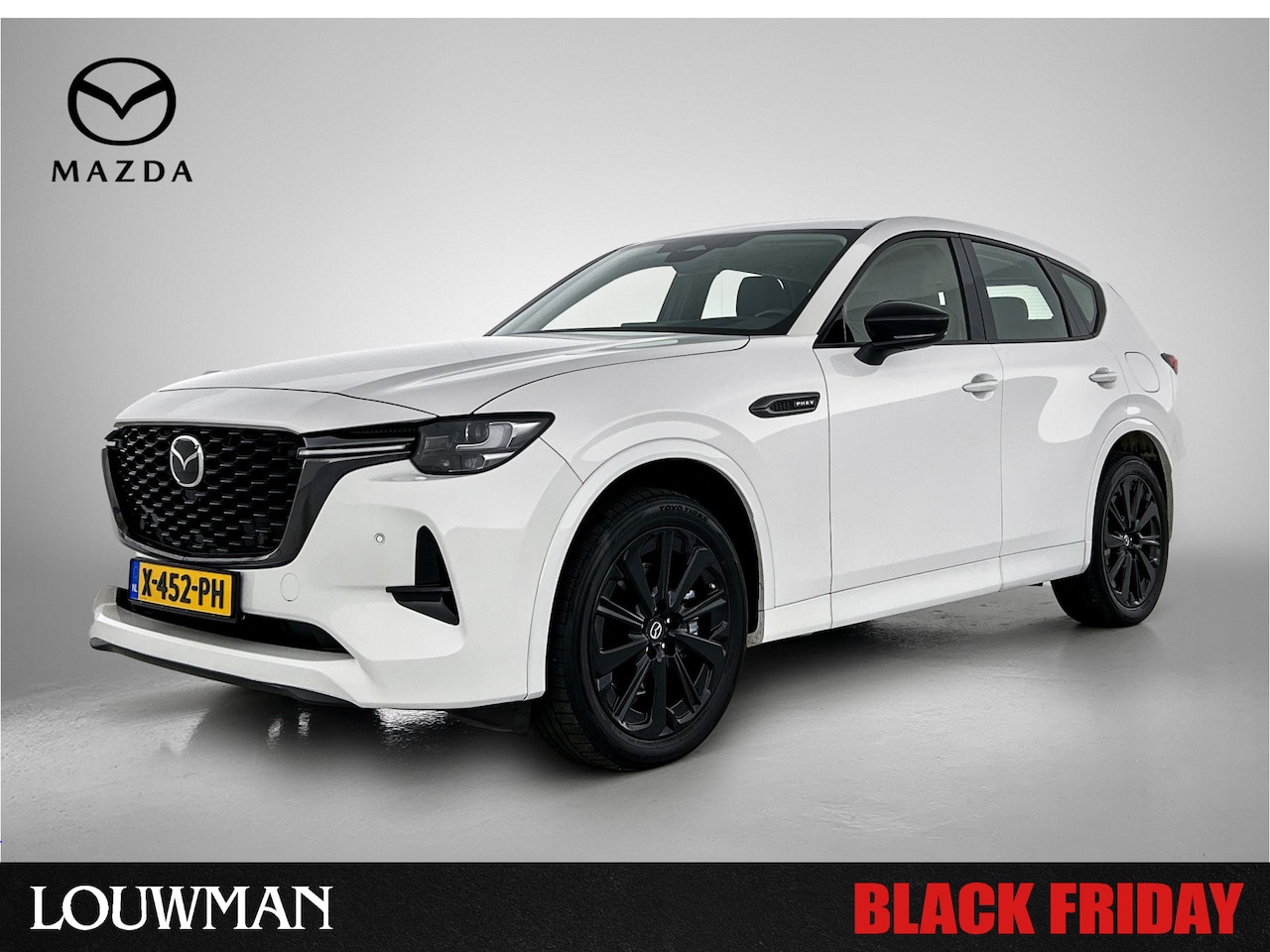 Mazda CX-60 - 2.5 e-SkyActiv PHEV Homura Navigatie | Camera | El. stoelen | BLACK FRIDAY DEAL - AutoWereld.nl