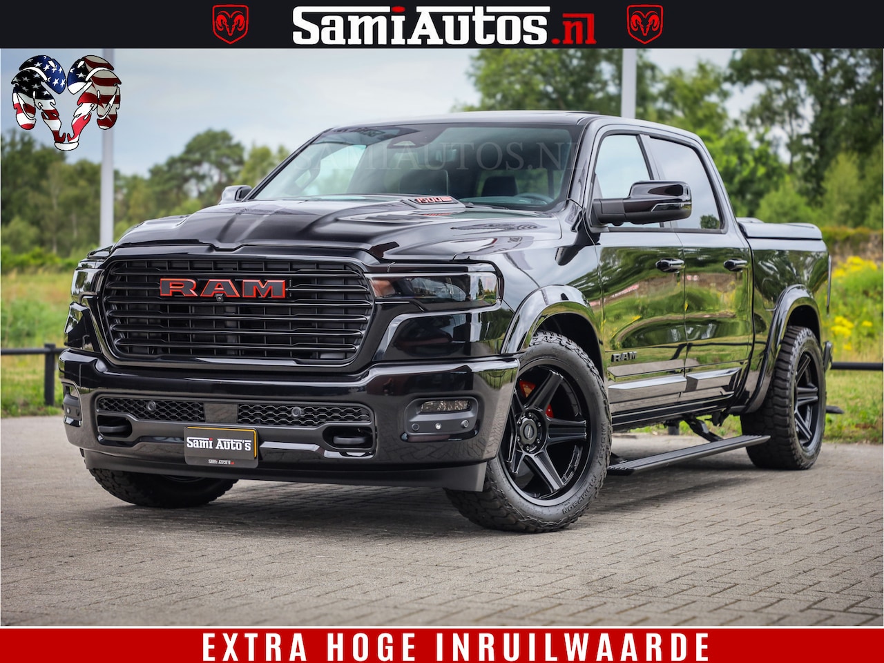Dodge Ram 1500 - Night Premium | Full Option | De Meest Luxe Pick-Up in zijn Klasse | Comfortabele Dubbele - AutoWereld.nl