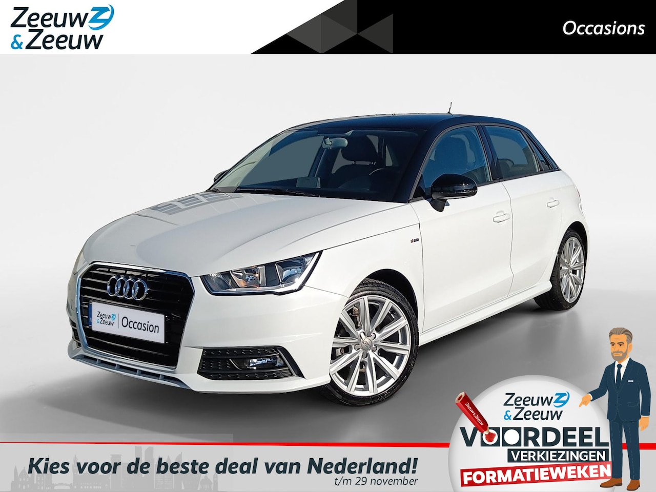 Audi A1 Sportback - 1.0 TFSI Adrenalin AUTOMAAT! | NAVIGATIE | ZEER NETTE AUTO! - AutoWereld.nl