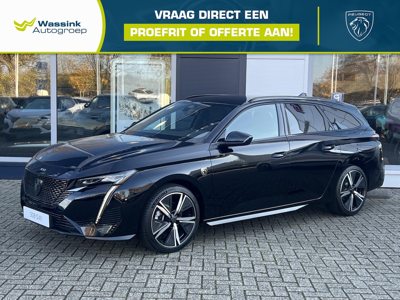 Peugeot 308 SW - 1.2 Hybrid 145pk e-DCS6 | 360 Vision & Drive Assist Plus Pack | Navigatie | Cruise Control - AutoWereld.nl