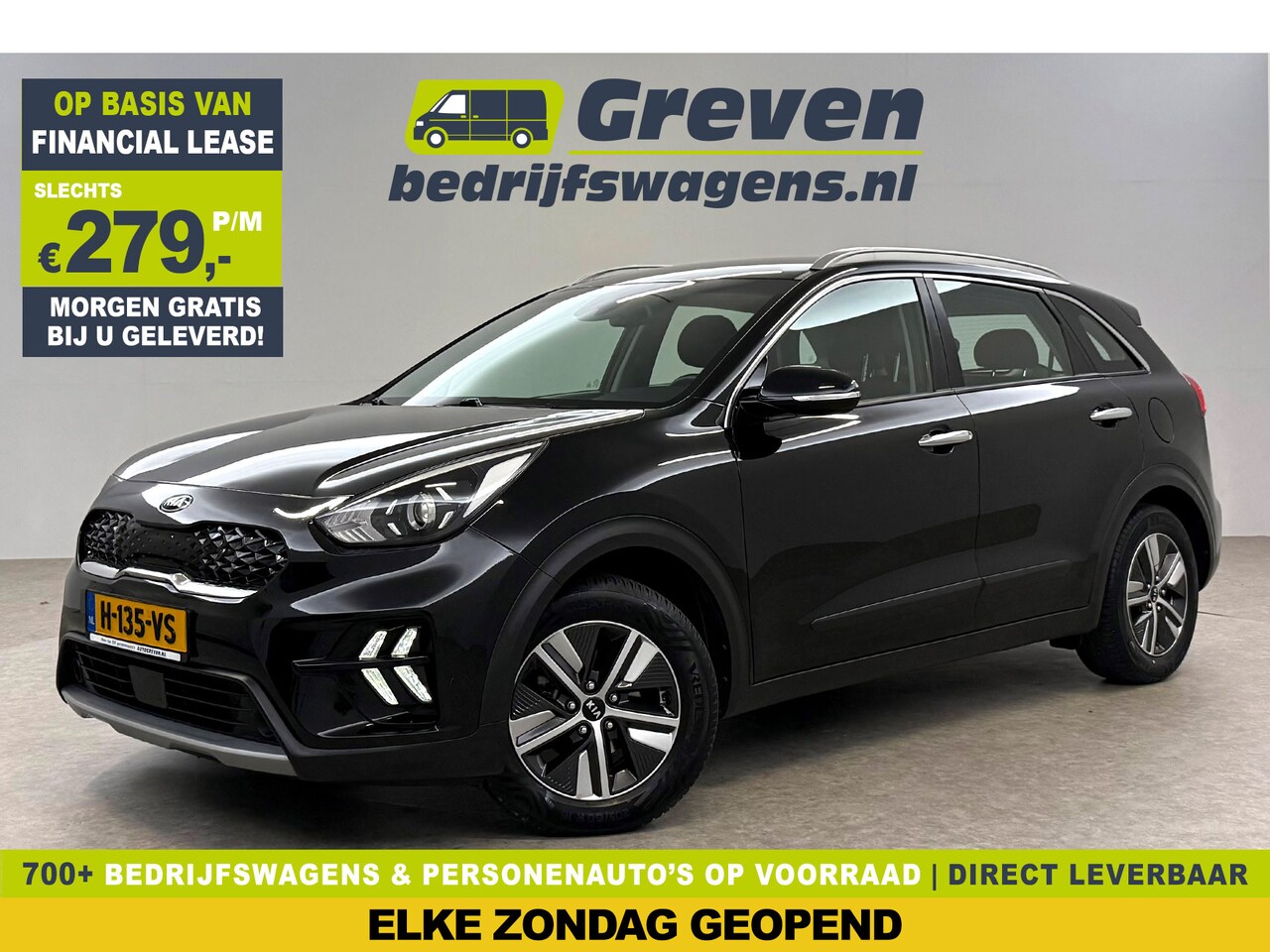 Kia Niro - 1.6 GDi Hybrid 141PK DynamicLine | Camera | Adap. Cruise | Trekh. | Carplay | Navi | Parke - AutoWereld.nl