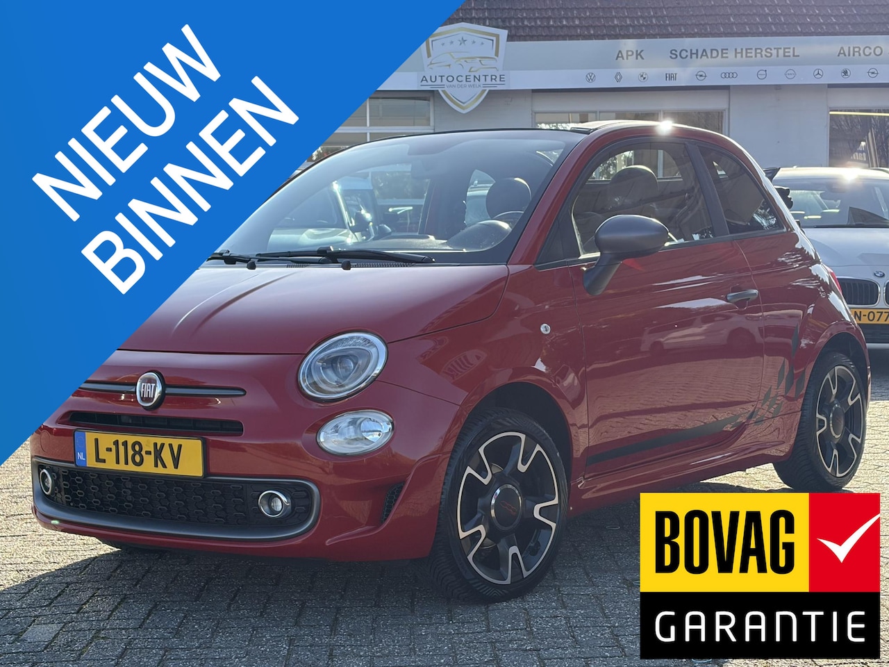 Fiat 500 C - 1.2 Sport CABRIO | KLIMA | BOVAG !! - AutoWereld.nl