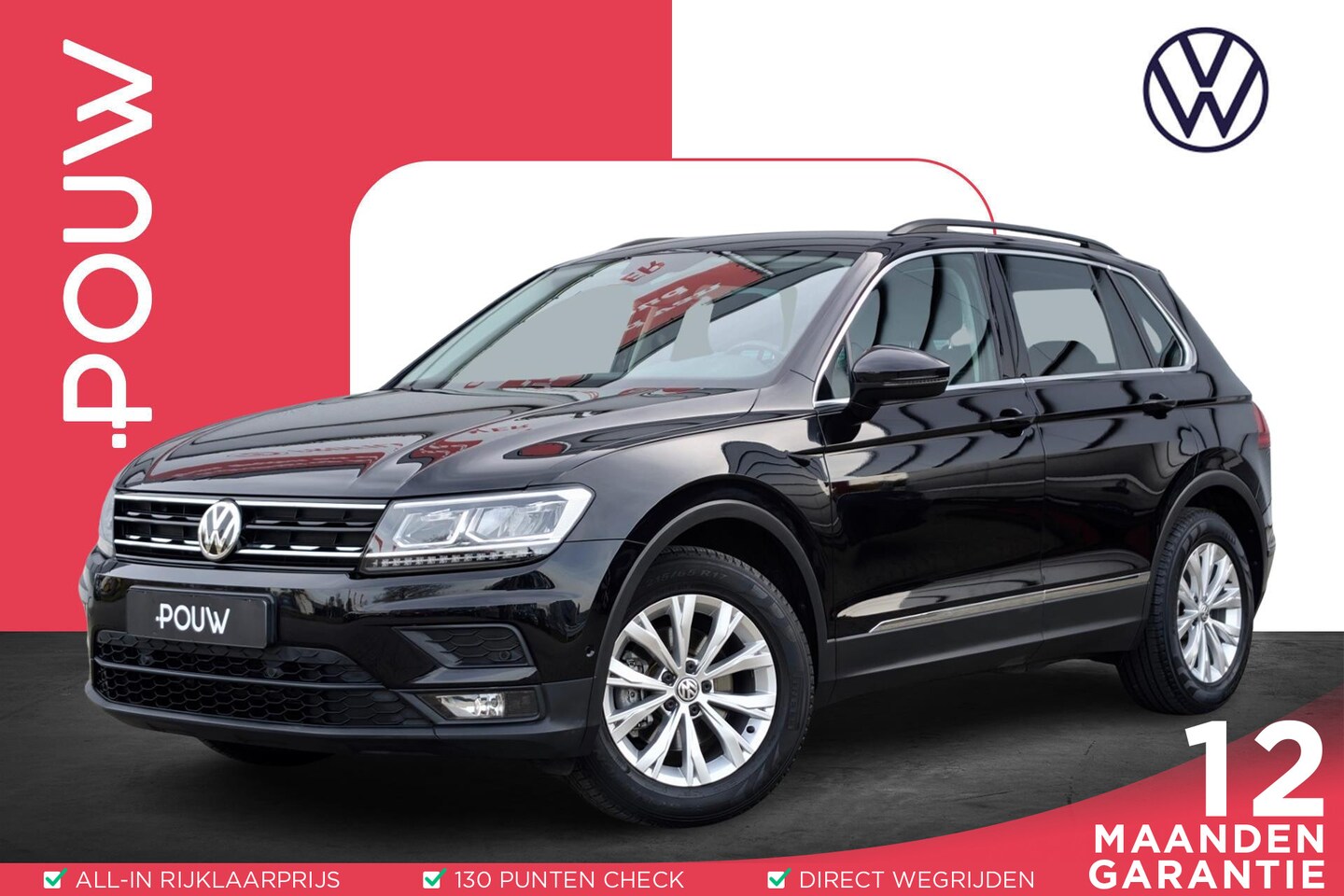 Volkswagen Tiguan - 1.5 TSI 150pk DSG Comfortline Business | Trekhaak | Navigatie | Camera - AutoWereld.nl