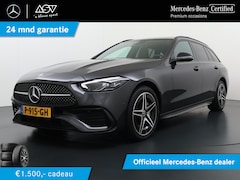 Mercedes-Benz C-klasse Estate - 300 e AMG Line | Panoramna - Schuifdak | Trekhaak Wegklapbaar | Klasse 3 Alarm | Smartphon