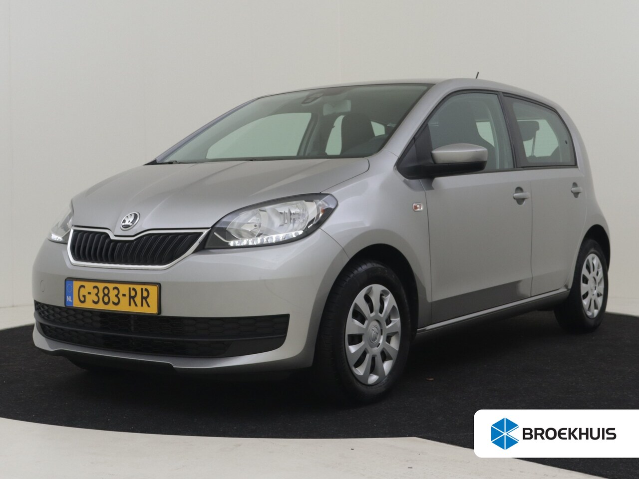 Skoda Citigo - 1.0 Greentech Ambition l Slechts 10 dkm!! l Airco l Cruise Control l 5 Deurs l Metallic la - AutoWereld.nl
