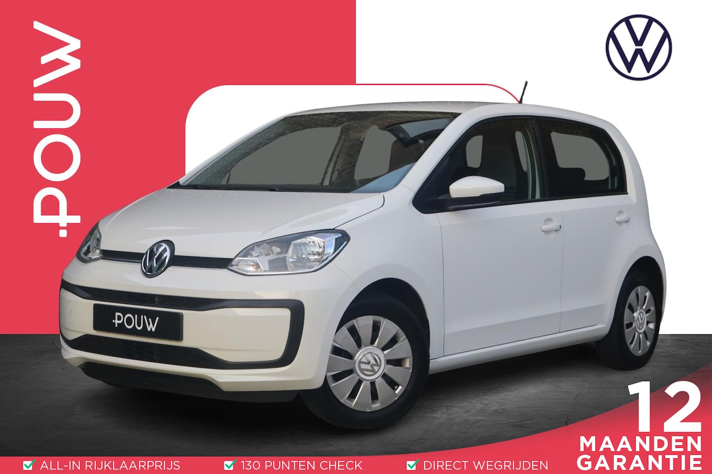 Volkswagen Up! - 1.0 60pk Move up! | Airconditioning | DAB | Executive Pakket - AutoWereld.nl