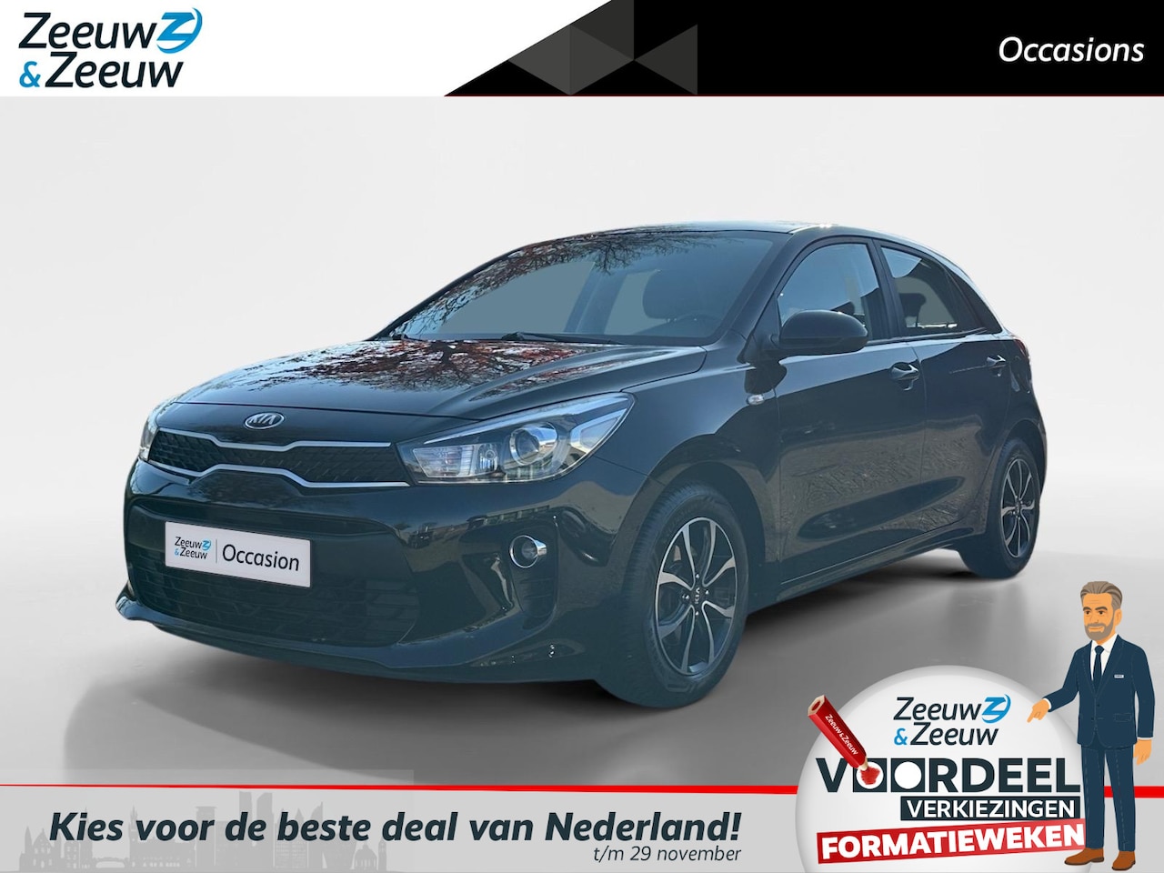 Kia Rio - 1.0 TGDI ComfortPlusLine Navigator l Navi l Camera l Apple carplay & Android auto l Cruise - AutoWereld.nl