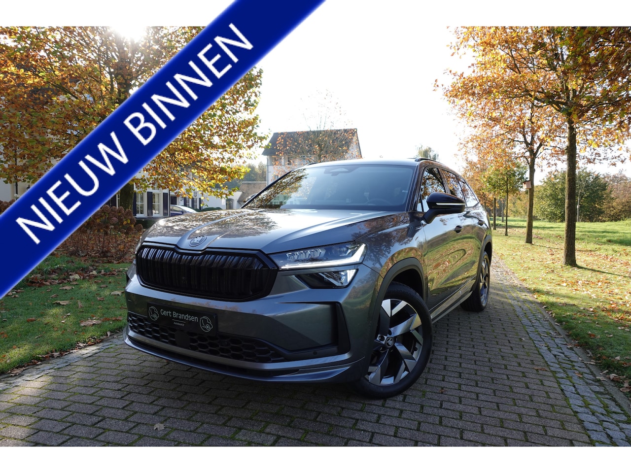 Skoda Kodiaq - 1.5 TSI Sportline Business 7p. | Trekhaak elek. | Panodak | Head Up | CarPlay | Alcantara - AutoWereld.nl