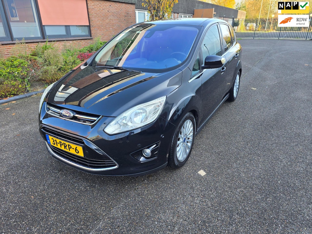 Ford C-Max - 1.6 EcoBoost Titanium Airco Boekjes Nap Navi Pano - AutoWereld.nl