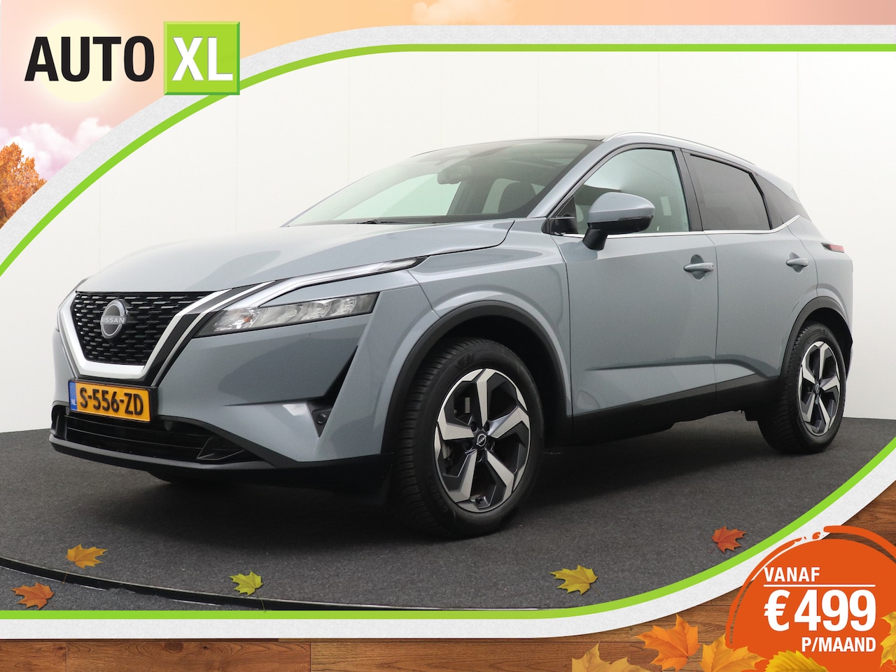 Nissan Qashqai - 1.3 158 PK Aut. MHEV Design Pano-dak Trekhaak 360*Camera - AutoWereld.nl