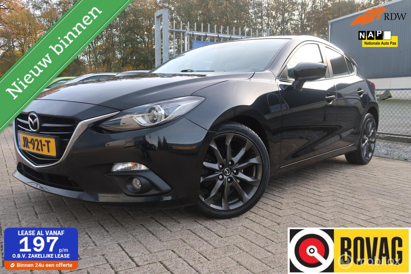 Mazda 3 - 2.0 GT-M Line CAMERA, STOELVERWARM, DAB, NAVI - AutoWereld.nl