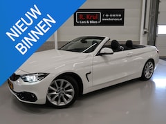 BMW 4-serie Cabrio - 420i Sportline Leer Nekverwarming Sportstoelen Zeer nette auto Boekjes aanwezig Harman/Kar