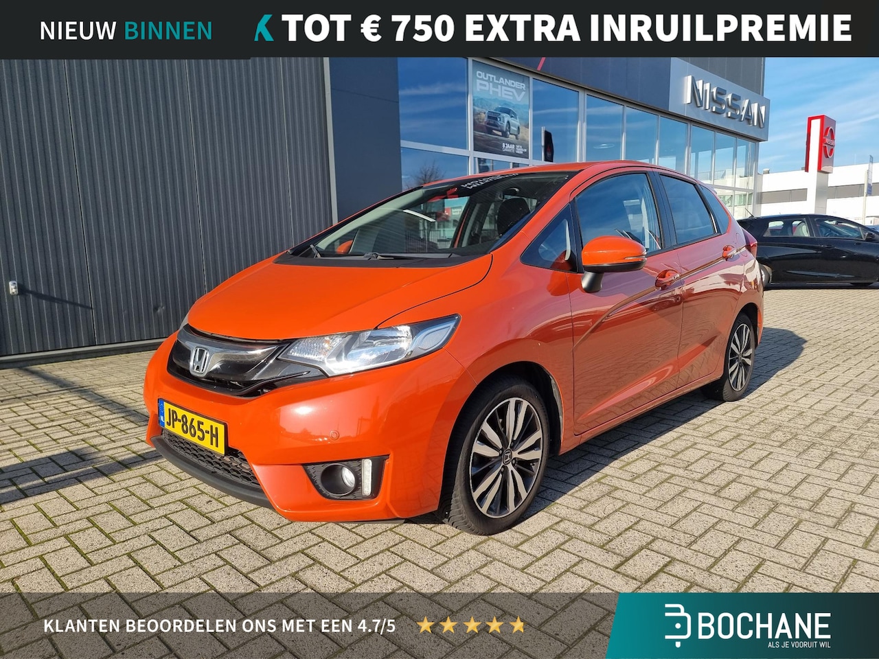 Honda Jazz - 1.3 i-VTEC Elegance | Navigatie | Achteruitrijcamera | Climate Control | - AutoWereld.nl