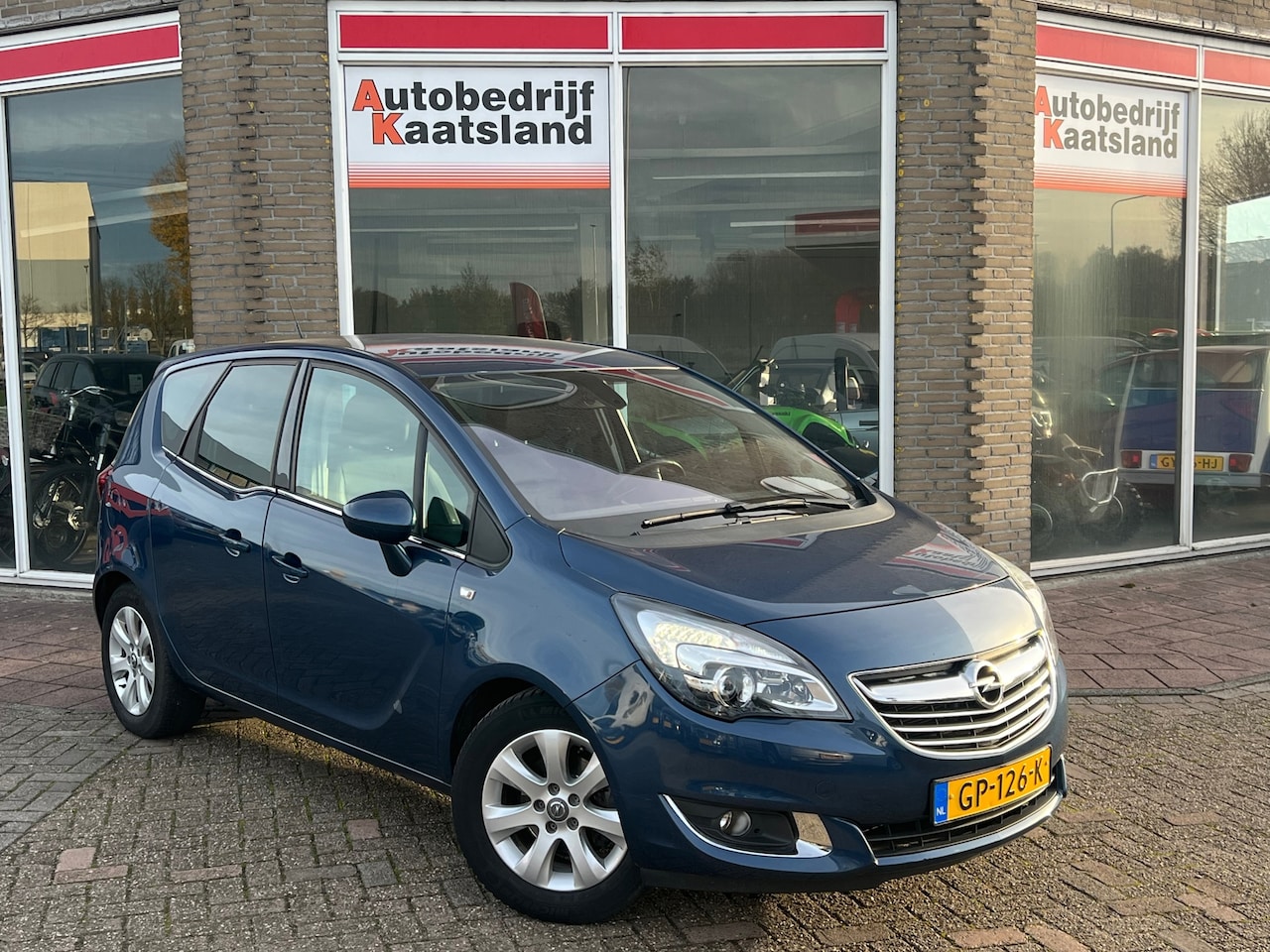 Opel Meriva - 1.4 Turbo Cosmo - Leder - Stoelverwarming - Airco - AutoWereld.nl