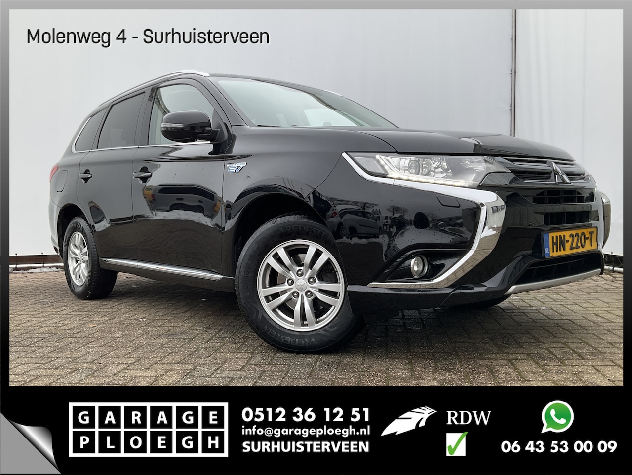 Mitsubishi Outlander - 2.0 PHEV Navi Camera Clima Leer/Alca Business Edition - AutoWereld.nl