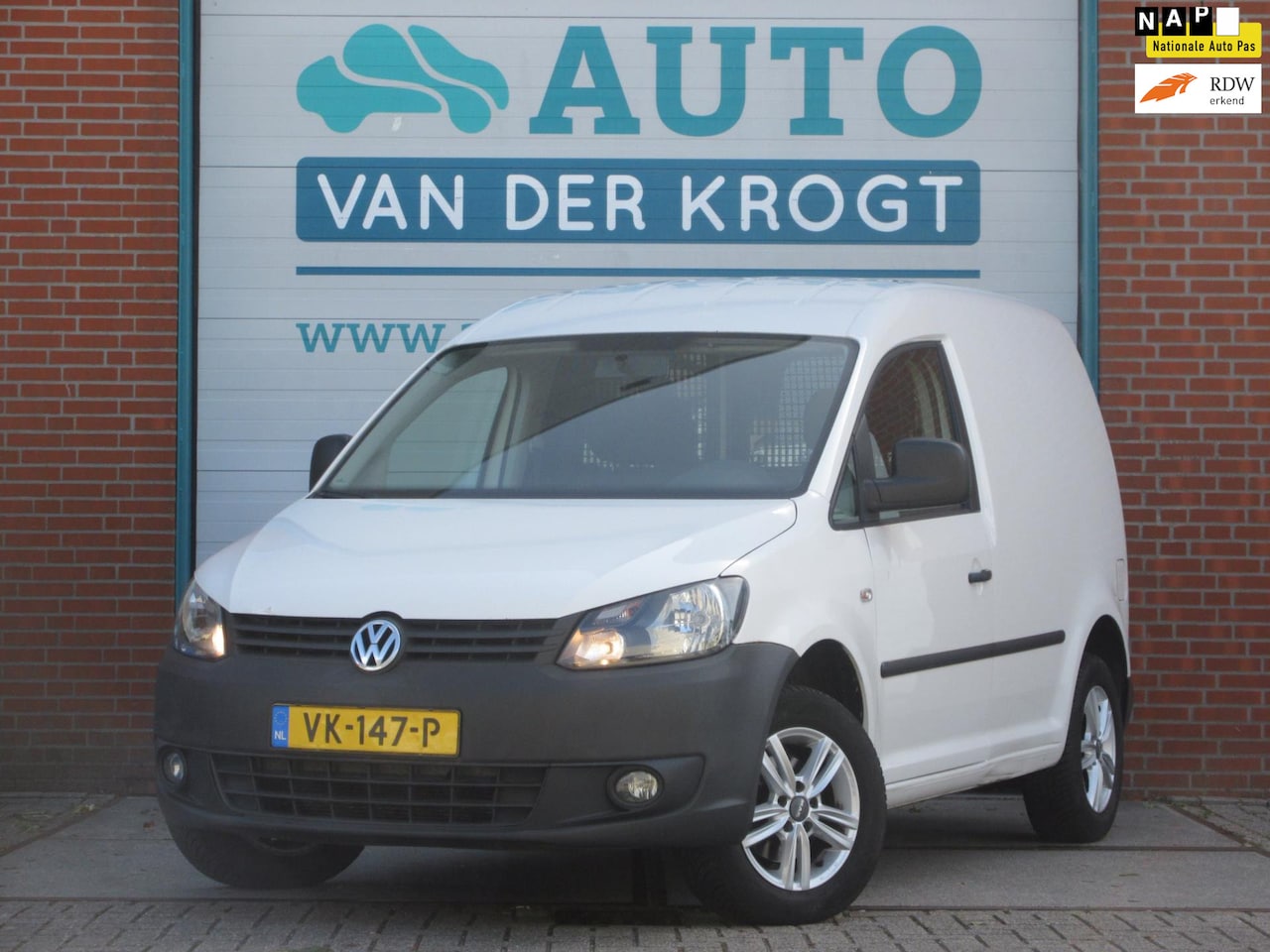 Volkswagen Caddy - 1.6 TDI Economy Baseline 1.6 TDI Economy Baseline, Airco, Trekhaak, GEEN BTW !! APK 8-26 - AutoWereld.nl