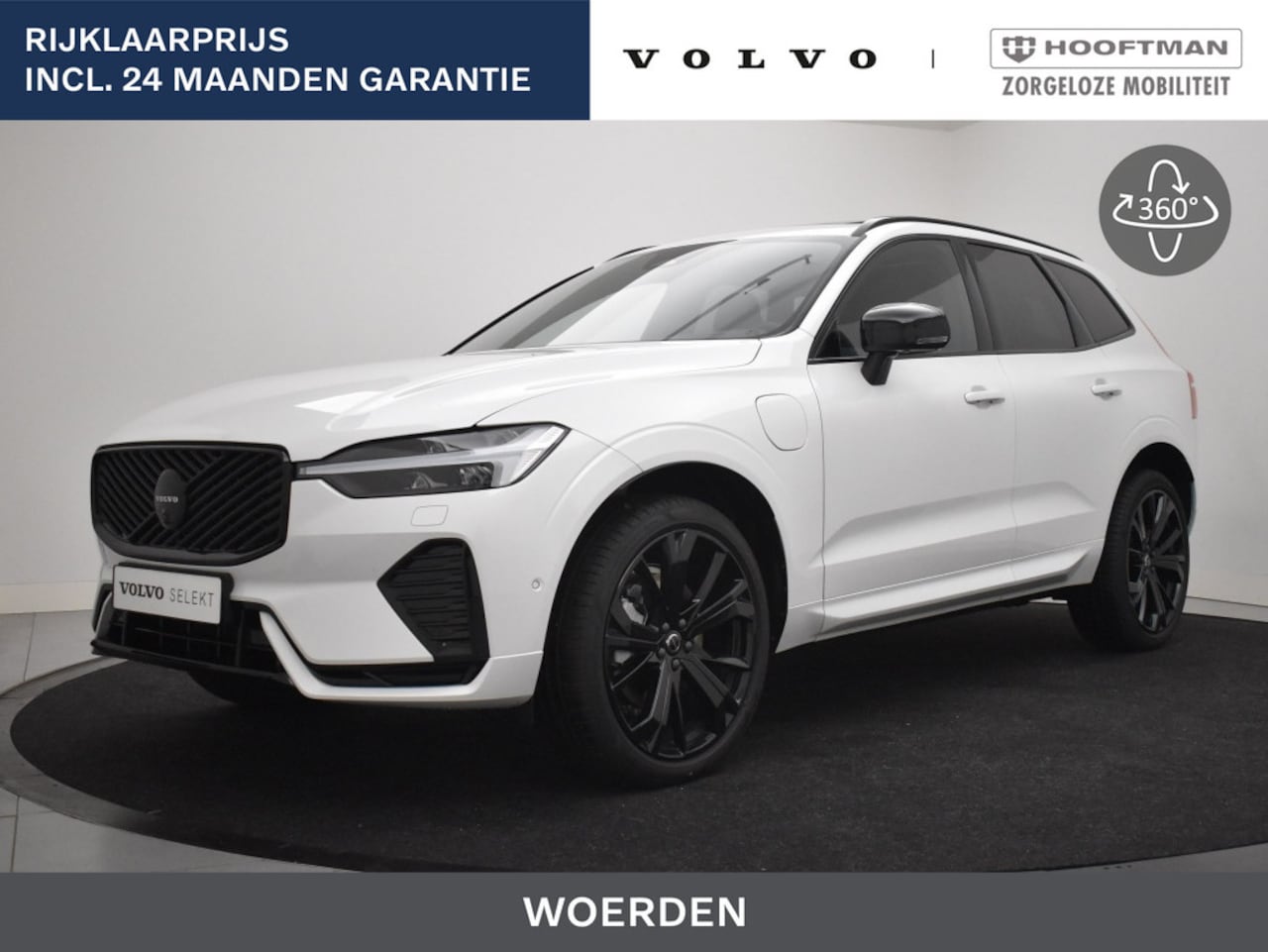 Volvo XC60 - T6 PLUG-IN HYBRID PLUS BLACK EDITION *NIEUW MODEL* 21INCH HARMAN - AutoWereld.nl