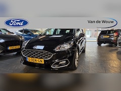 Ford Fiesta - 1.0 EcoBoost Hybrid Vignale Lederen bekleding-125pk-addaptieve cruise-winterpack